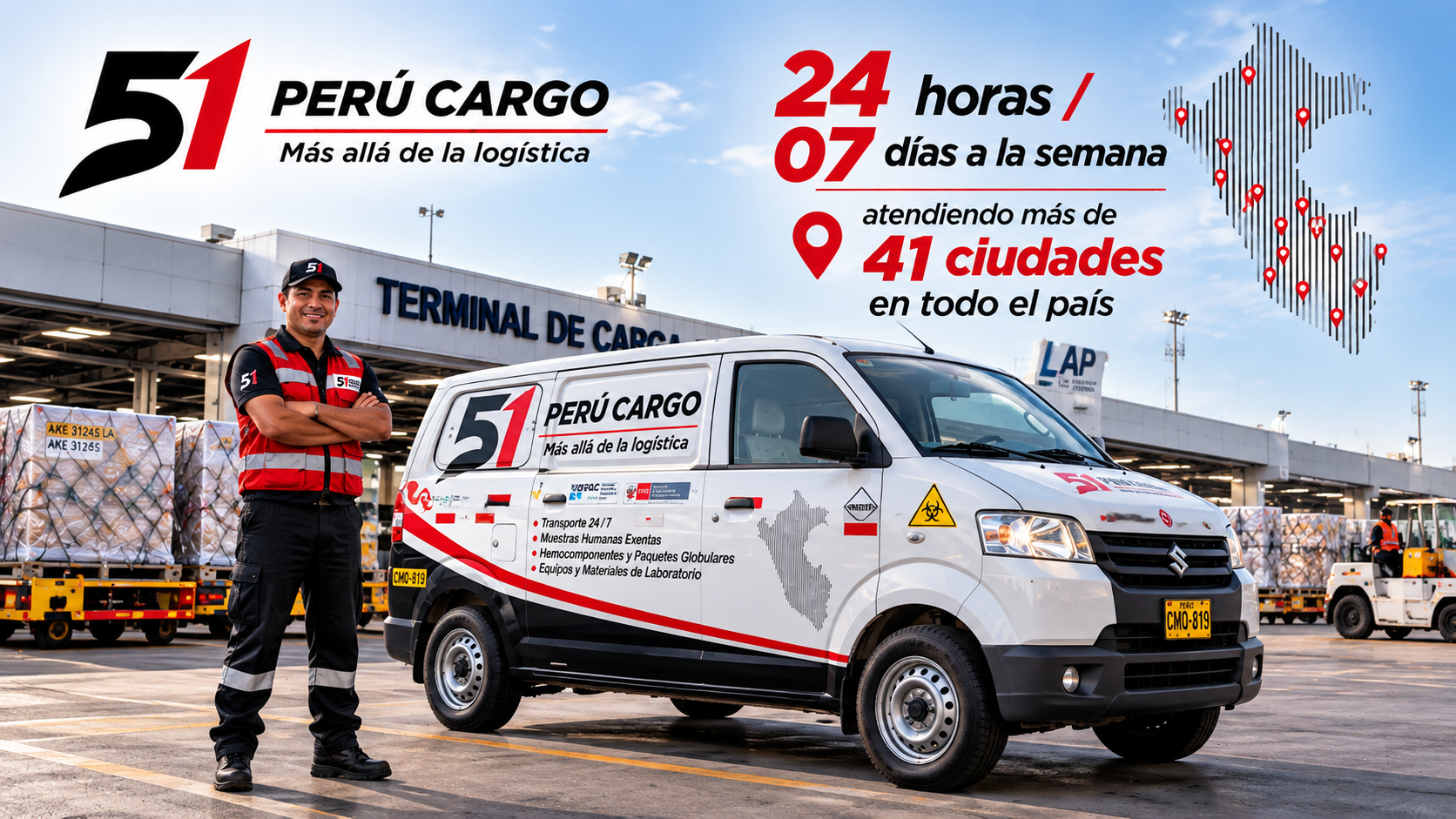 Distribución Nacional e Interprovincial 51 Perú Cargo Express